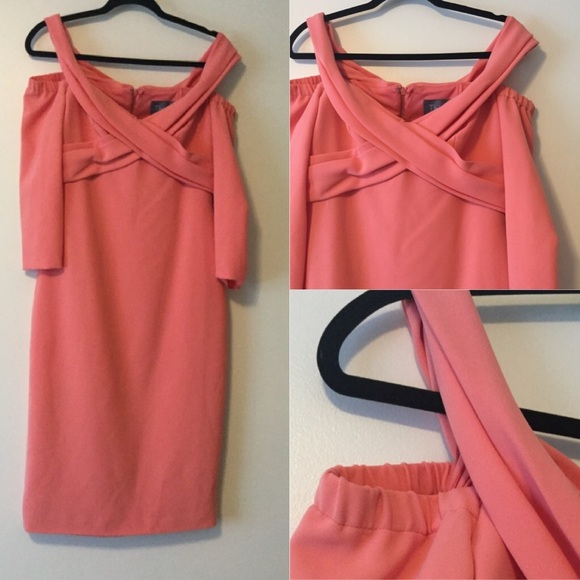 Theia Off-the-Shoulder Elbow-Sleeve - Picture 1 of 8